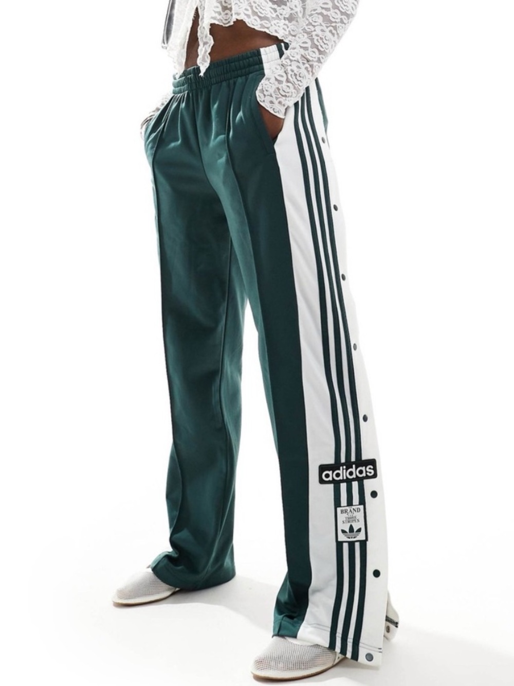 adidas | Adibreak Joggers Track Pants Snap-Strip Side Stripes - Picture 14 of 15